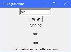 English verbs