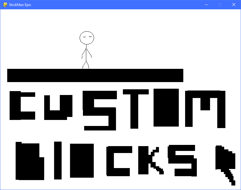 Players can create custom blocks