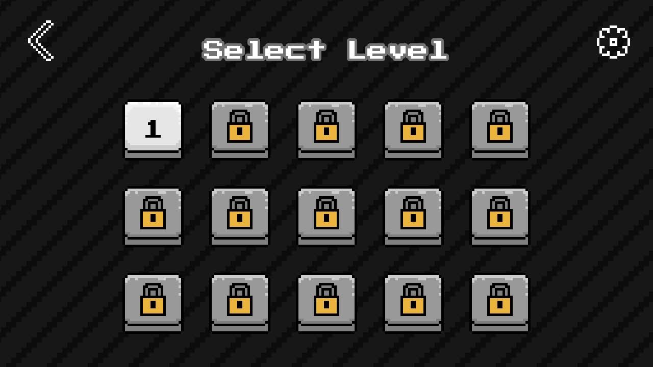 Level selection screen